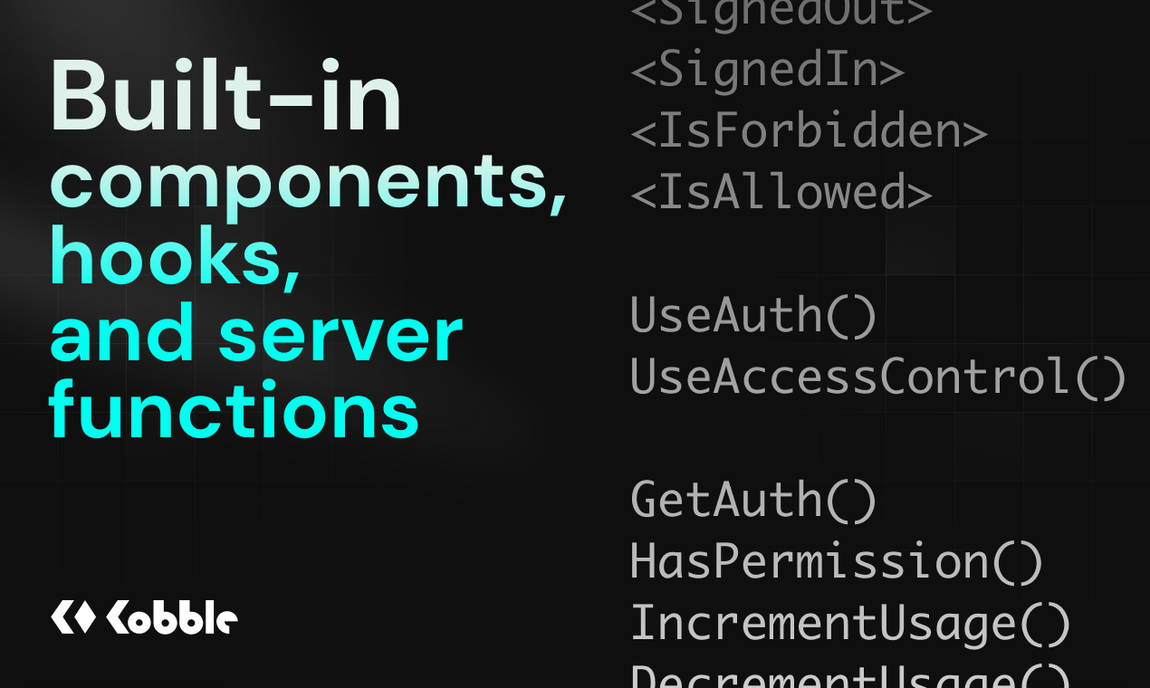Kobble Next.js SDK media 3