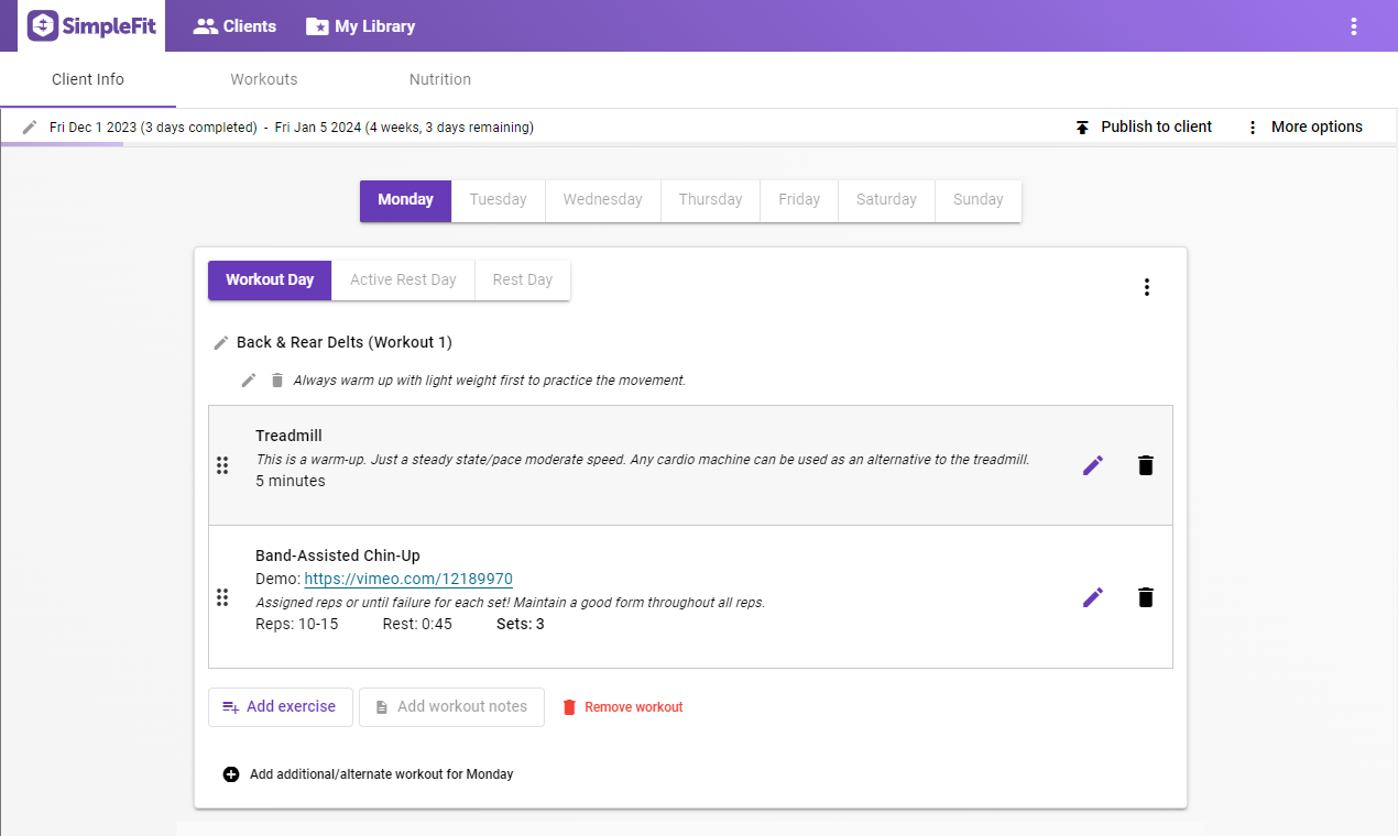 SimpleFit media 3