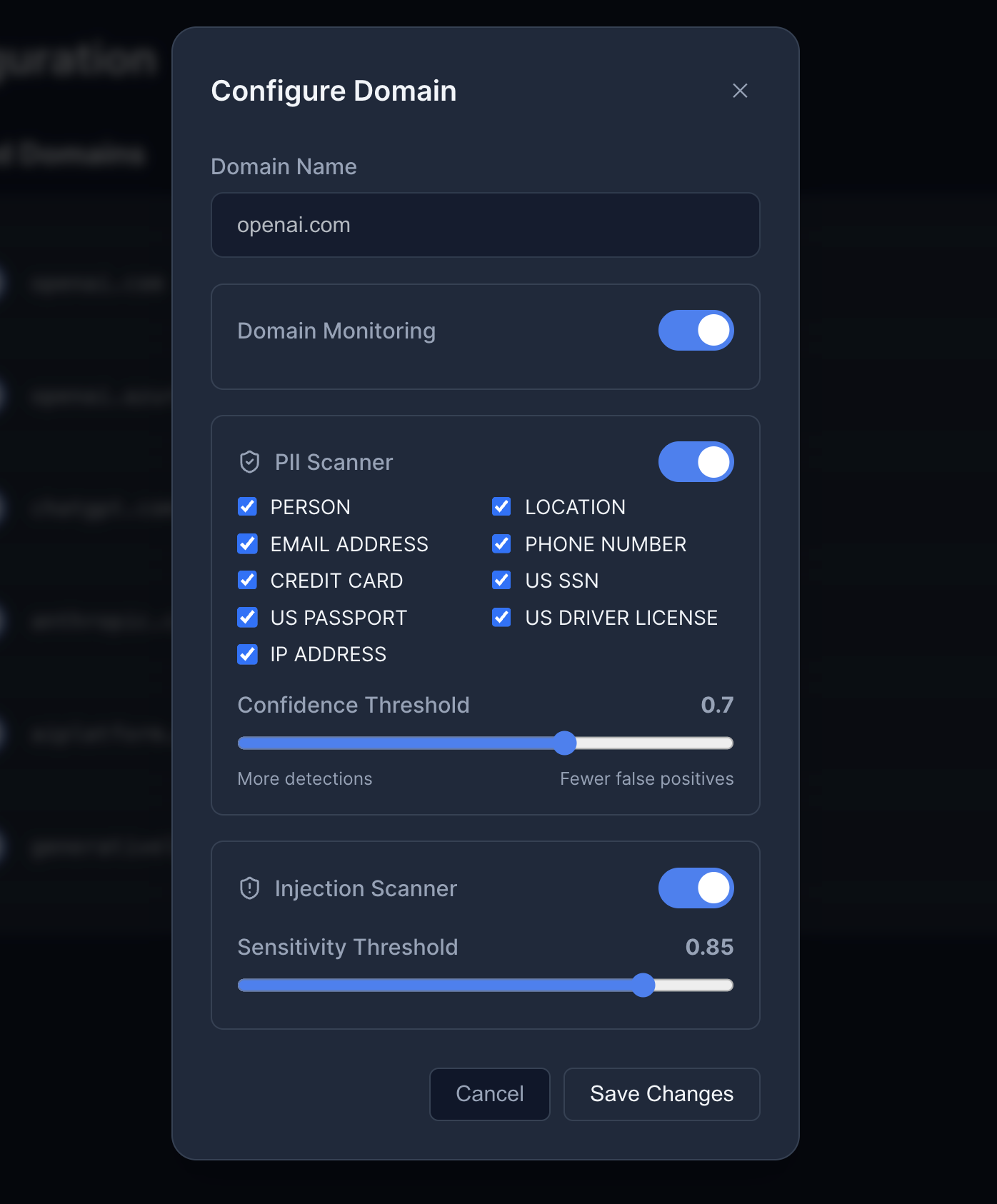 DeClaw - Screenshot 2 showing product features and functionality