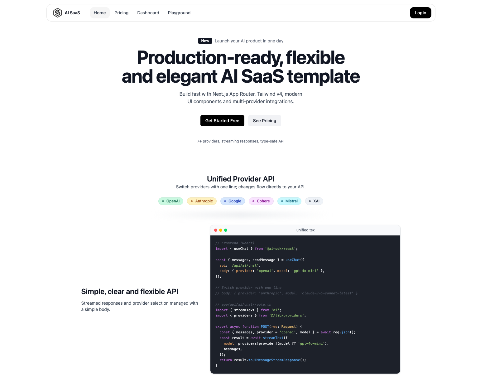 AI SaaS Starter Kit gallery image