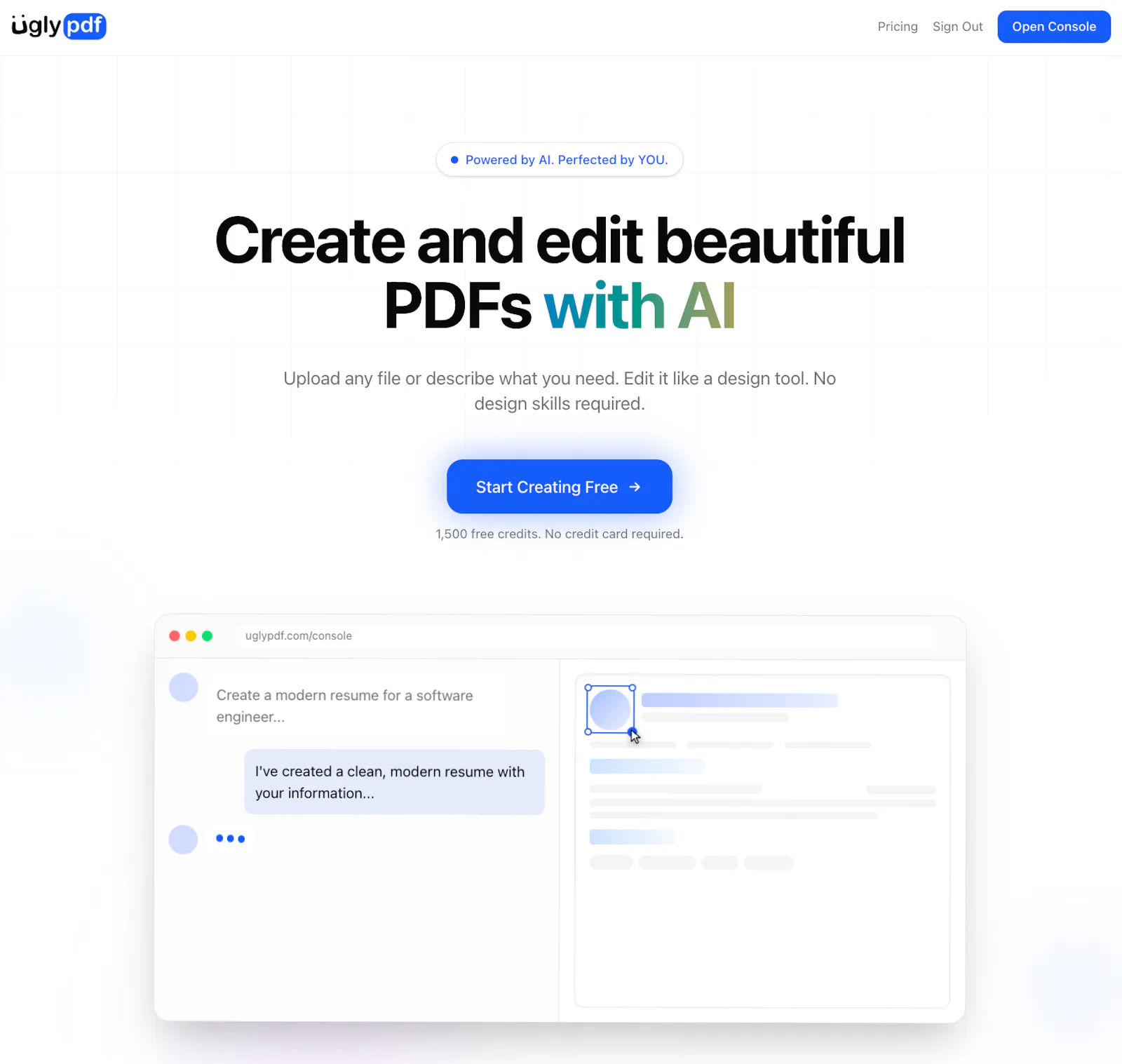 UglyPDF screenshot 2