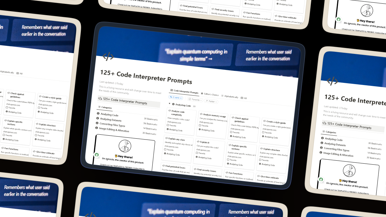 125 instruções de intérprete de código media 3