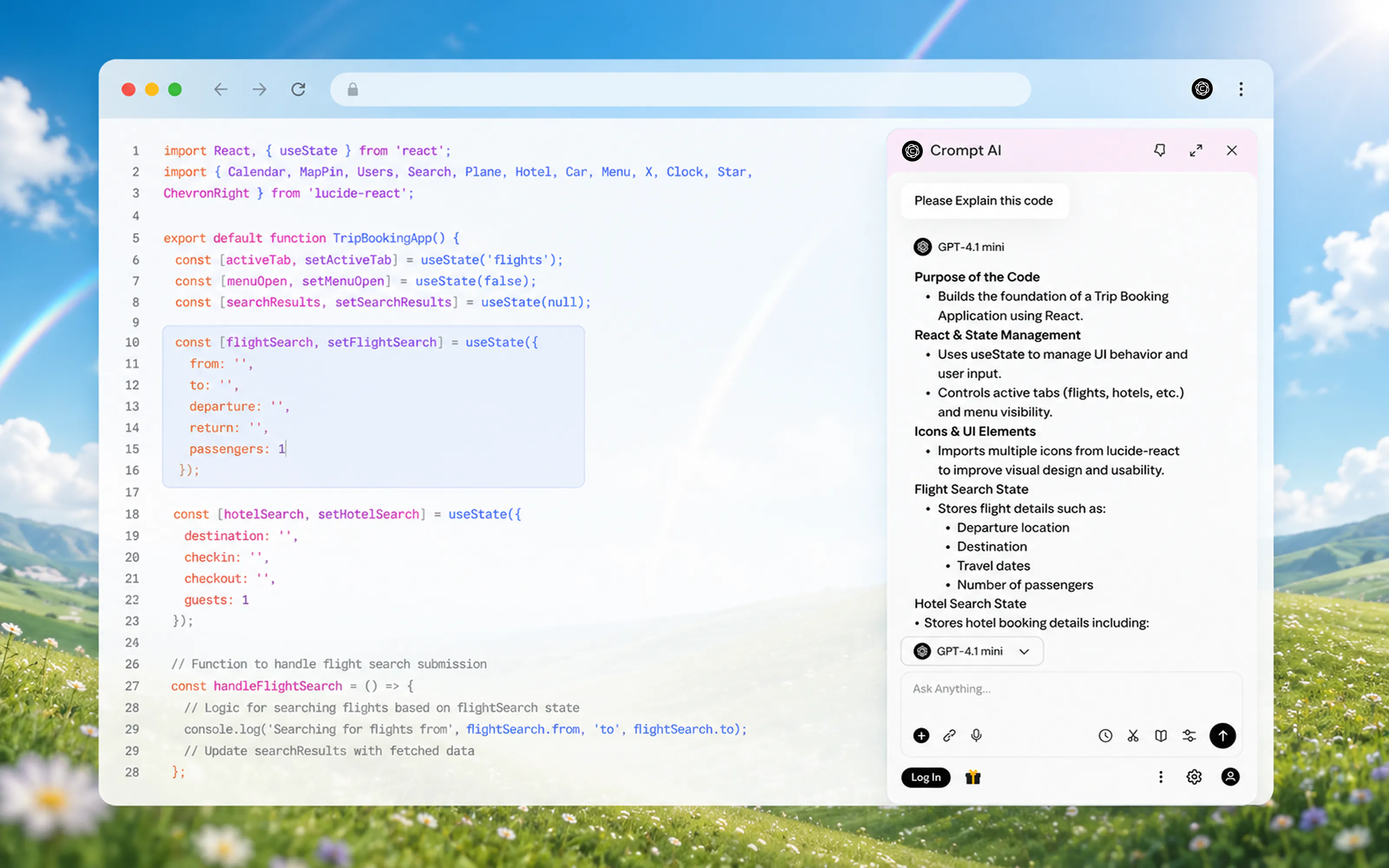Crompt AI Chrome Extension gallery image