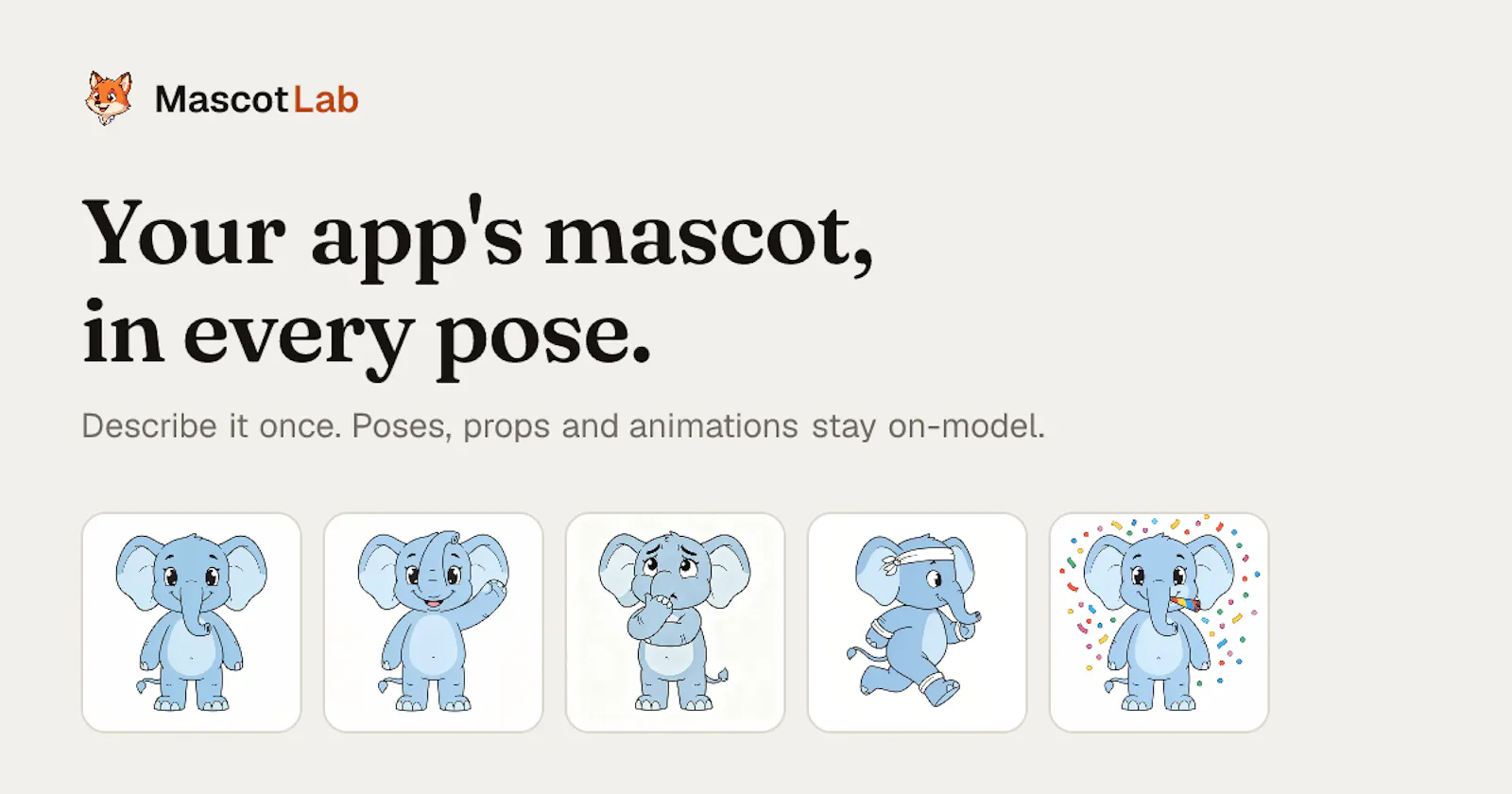 MascotLab screenshot 1