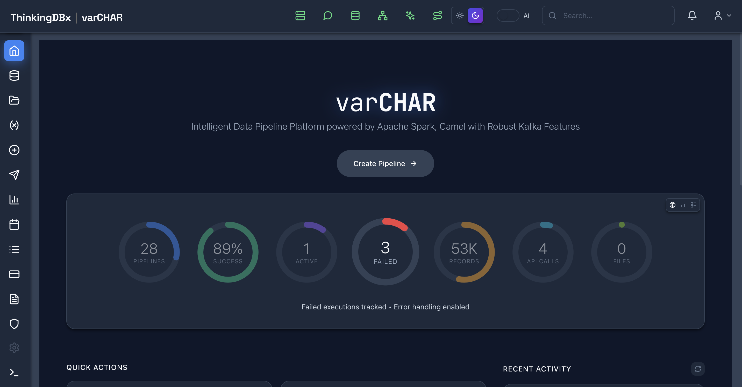 varCHAR - Screenshot 2 showing product features and functionality