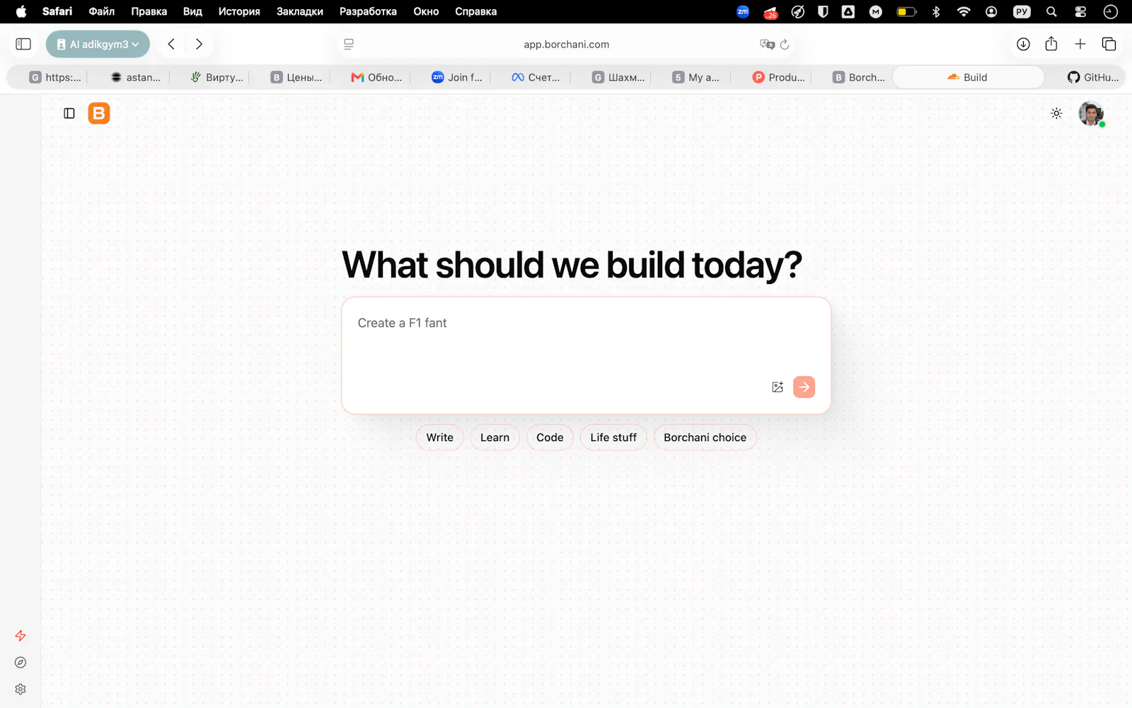 Borchani screenshot 2