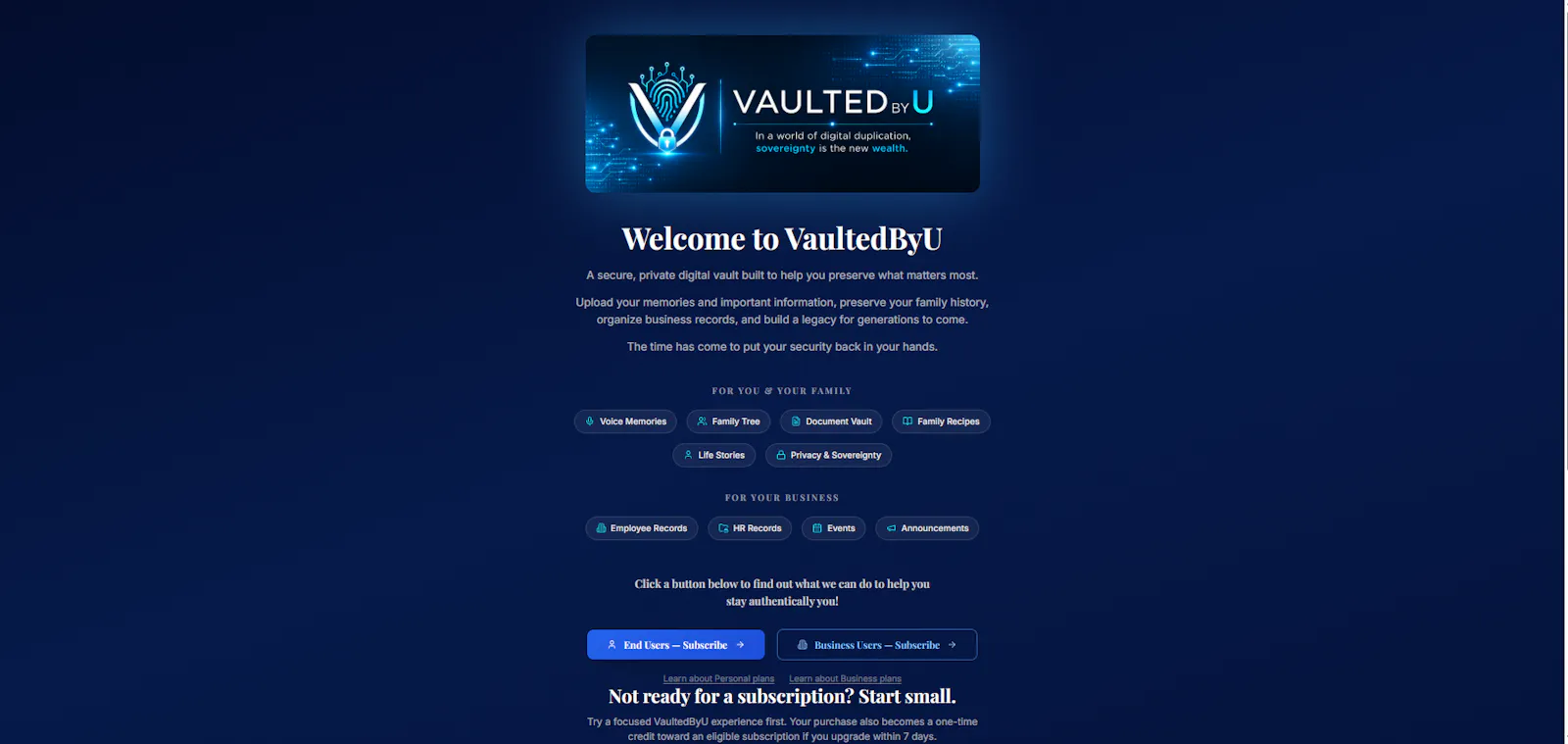 VaultedByU screenshot 2
