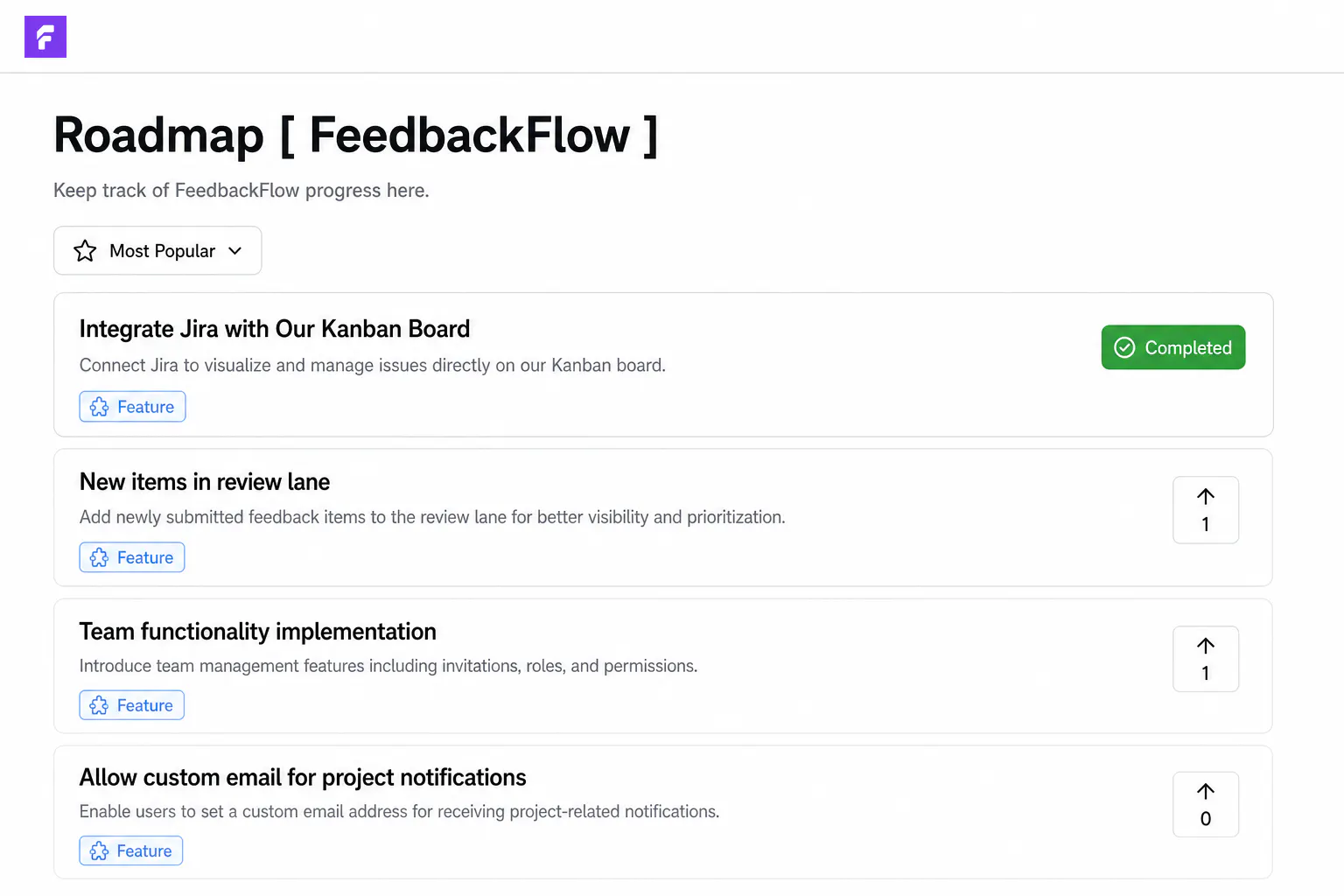 FeedbackFlow gallery image