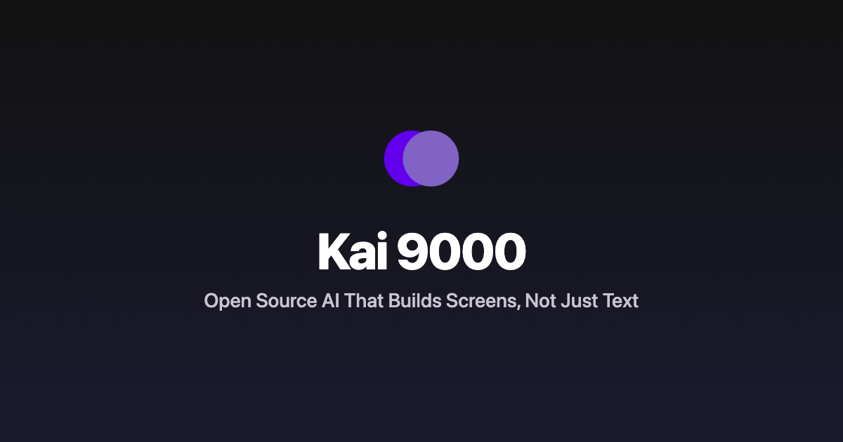 Kai 9000 gallery image
