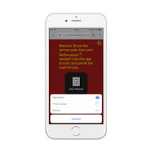 Free McDonald's burger! gallery image