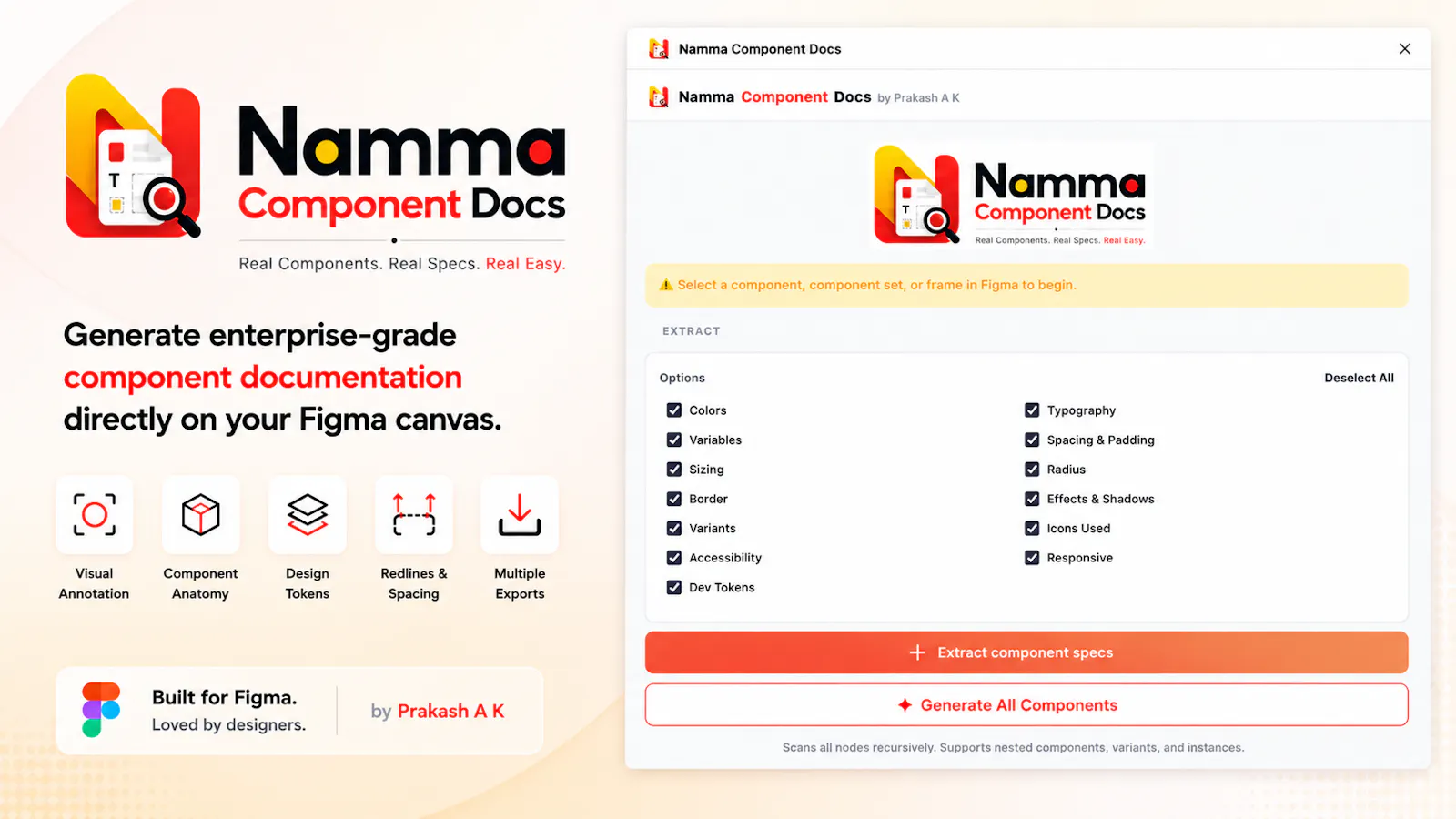 Namma Component Docs by Prakash A K screenshot 2