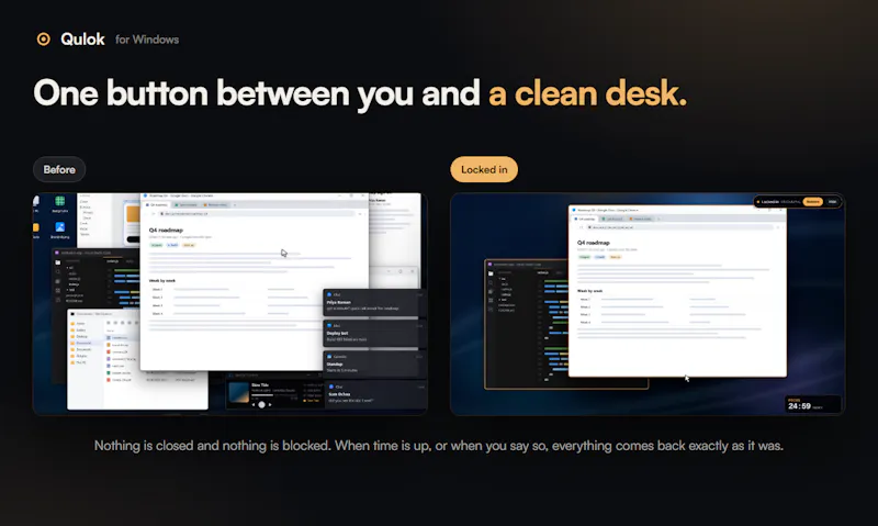 Qulok screenshot 2