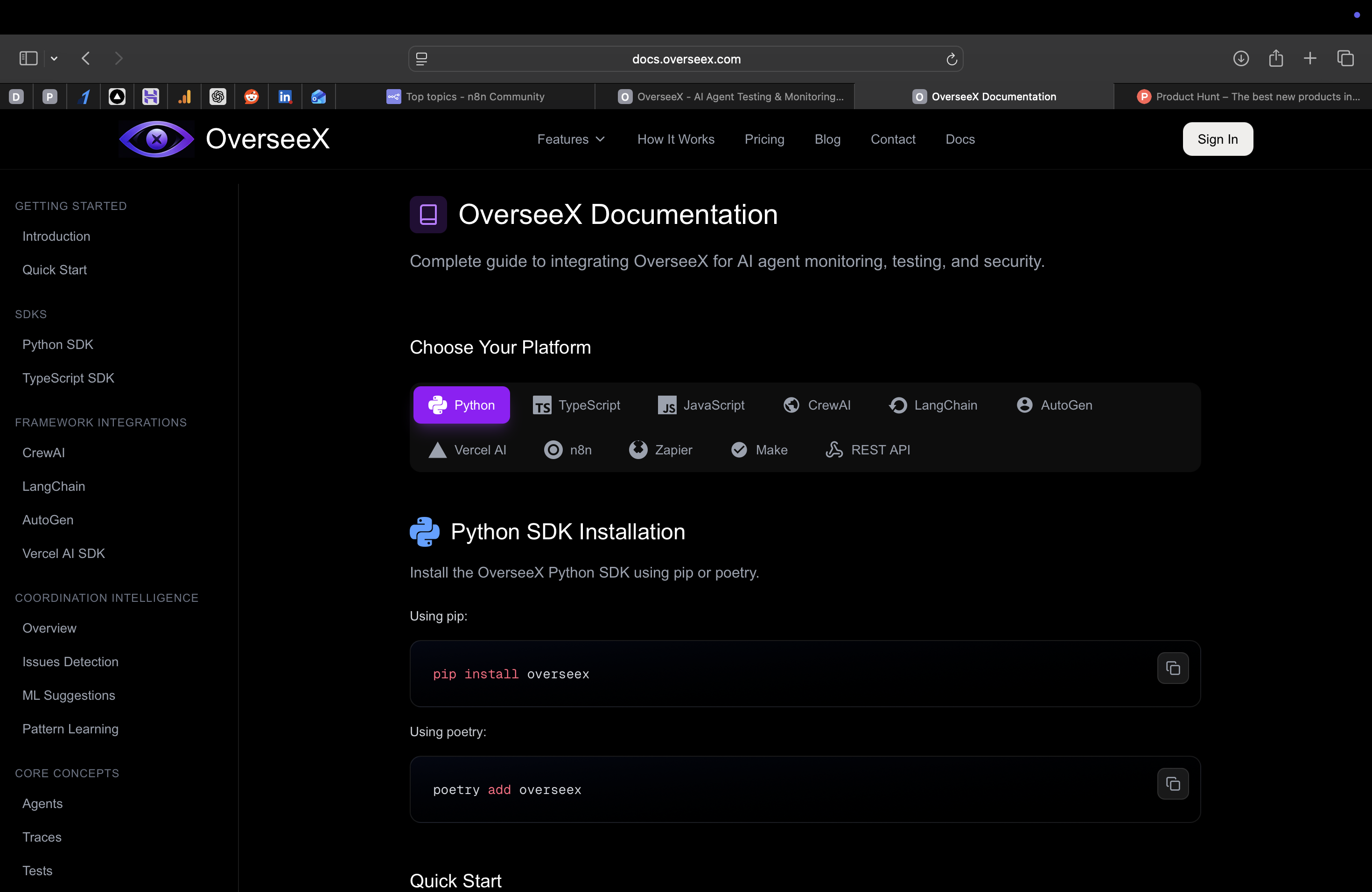 OverseeX gallery image