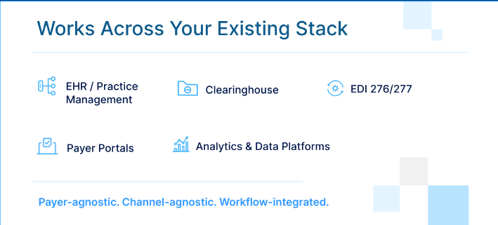 Claim Status Follow-Up Automation - Main product screenshot demonstrating key features and user interface