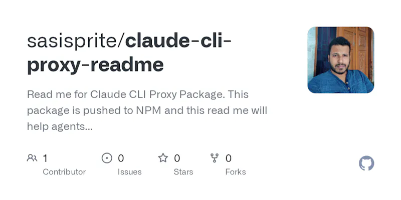 Claude CLI Proxy screenshot 2