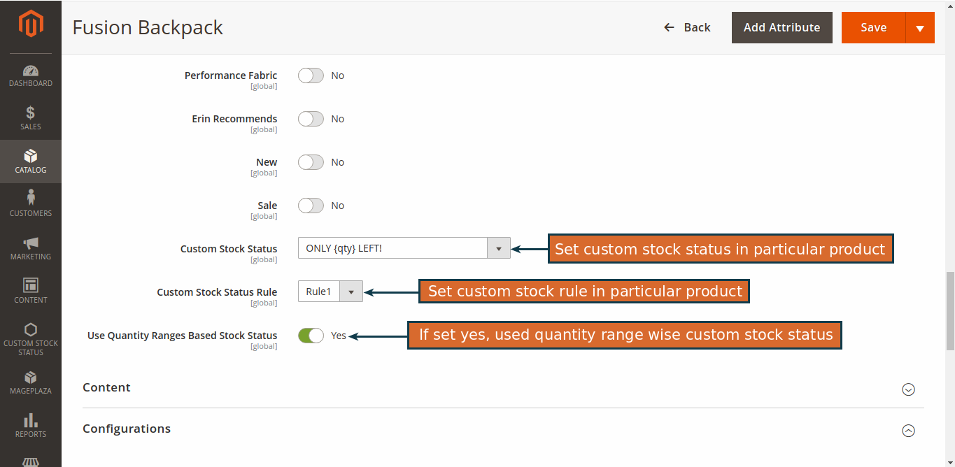 Magento 2 Özel Stok Durumu - Sağlam magento 2 uzantısı medya 13