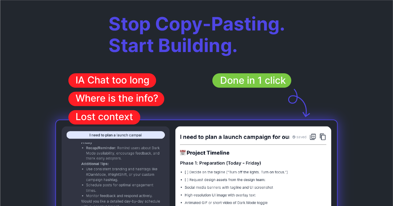 Drafted - Screenshot 5 showing product features and functionality