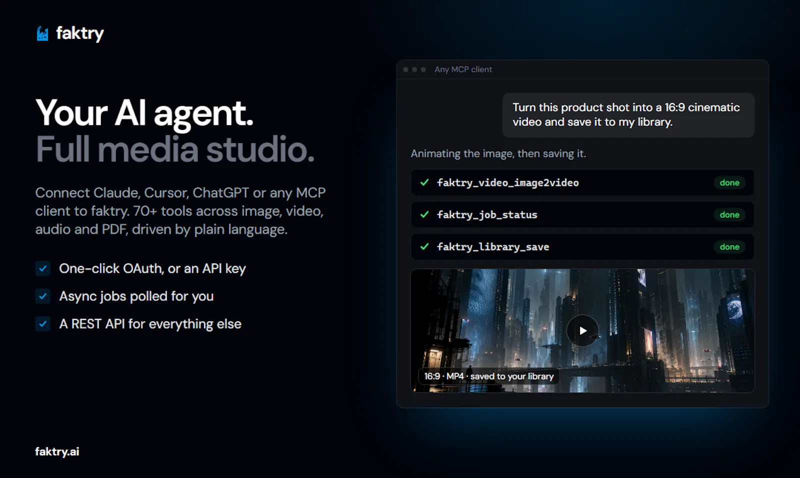 faktry AI Content & Media Workbench screenshot 9
