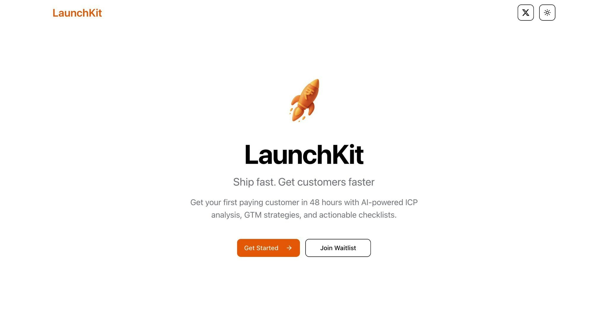 LaunchKit - Main product screenshot demonstrating key features and user interface
