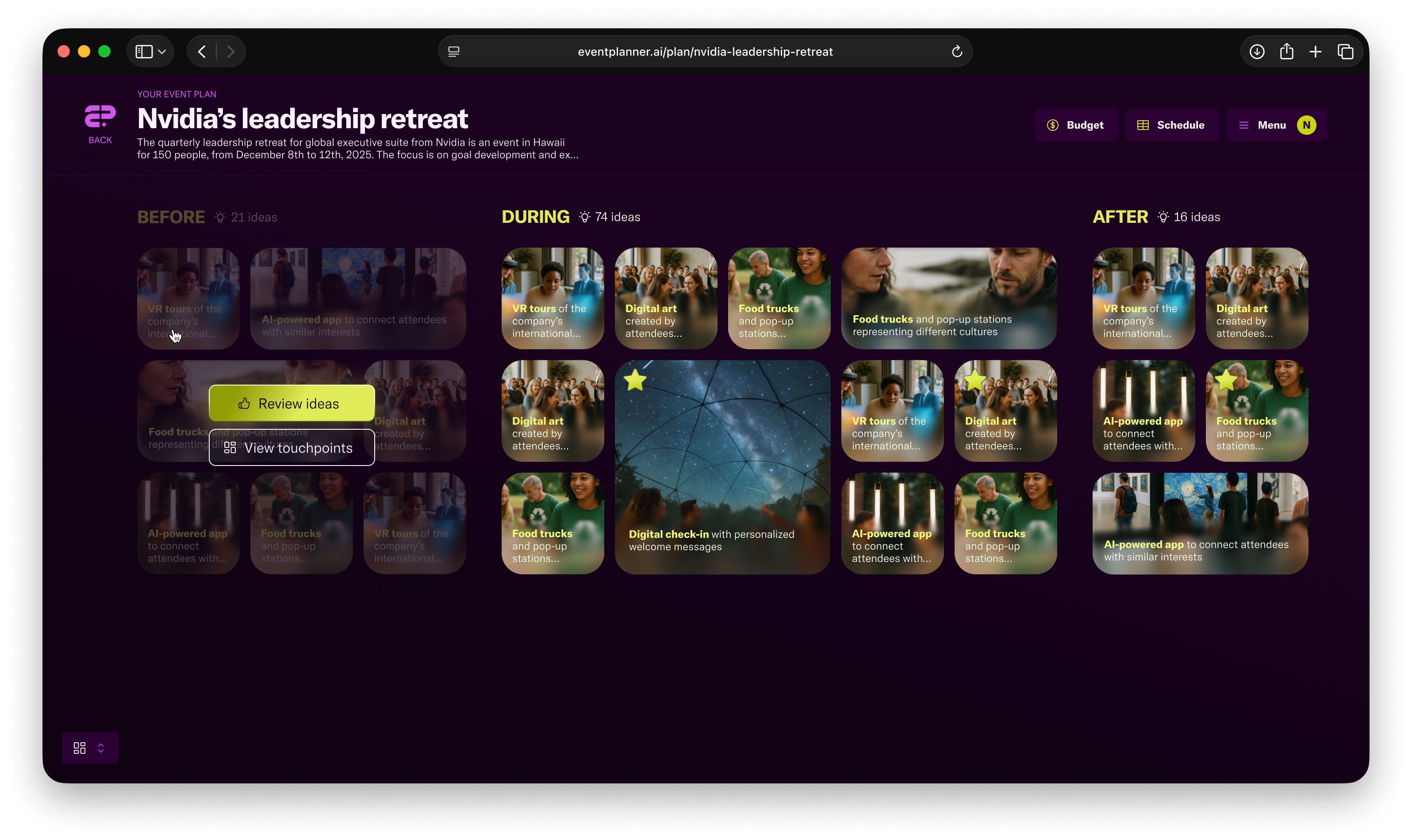 EventPlanner.ai gallery image