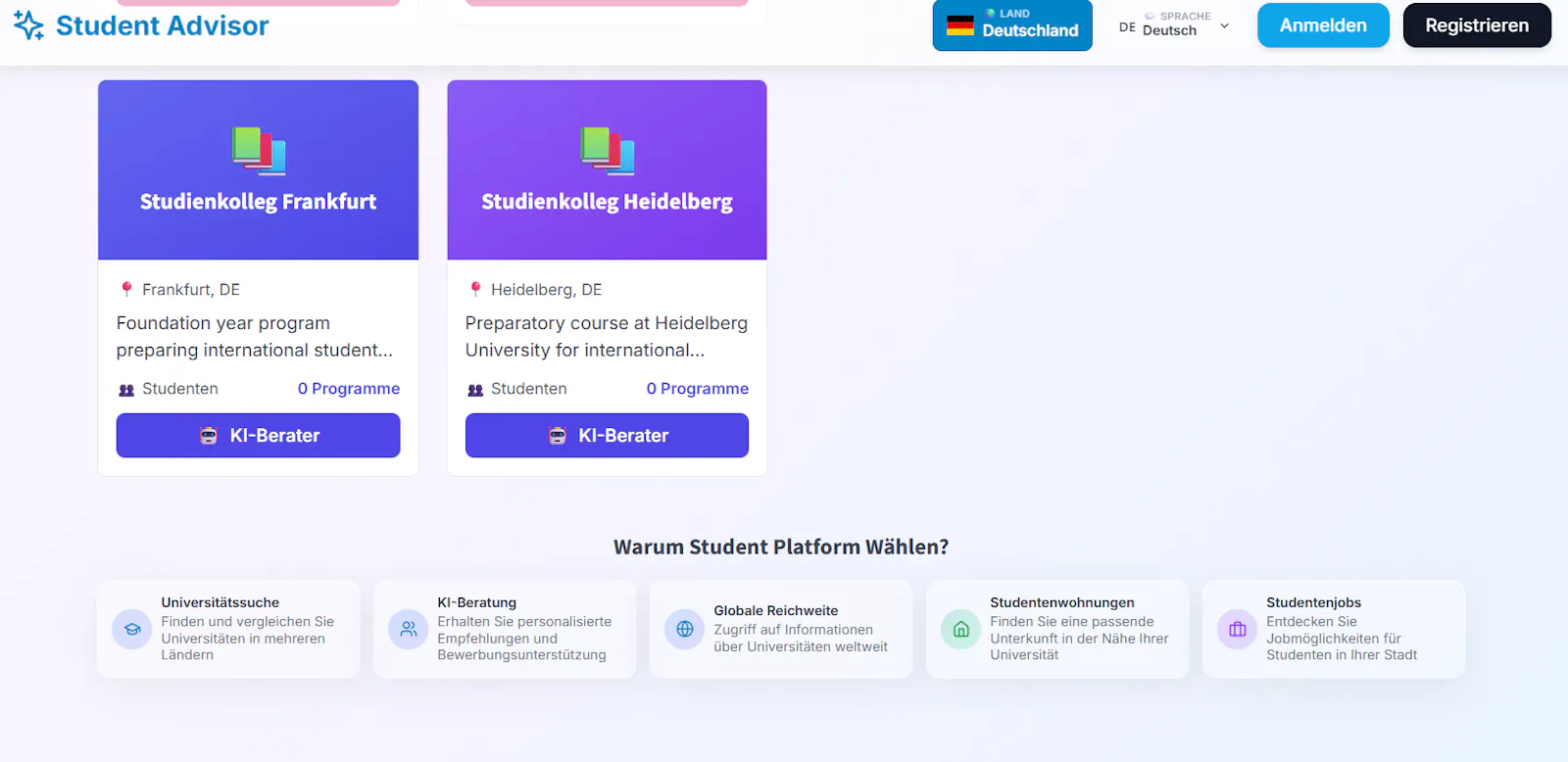Student Advisor screenshot 3