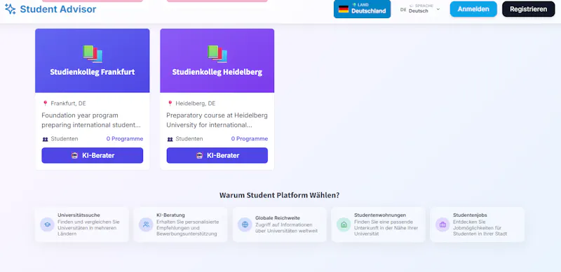 Student Advisor screenshot 3