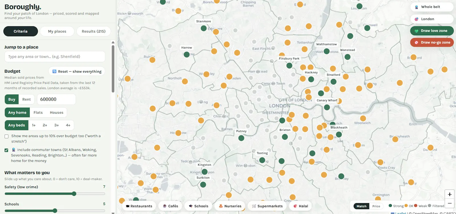 Boroughly screenshot 2