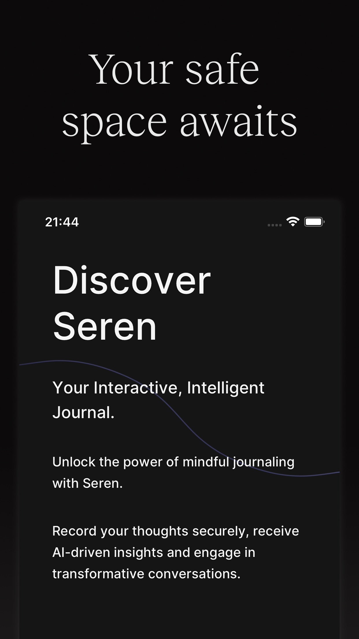 Seren - Interactieve zelfreflectie media 2