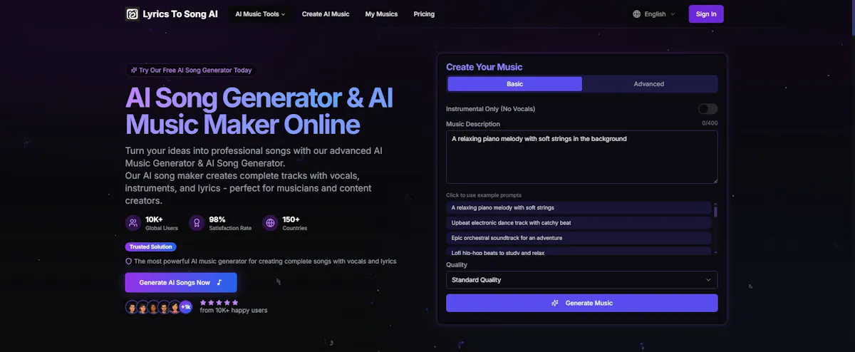 AI Song Generator