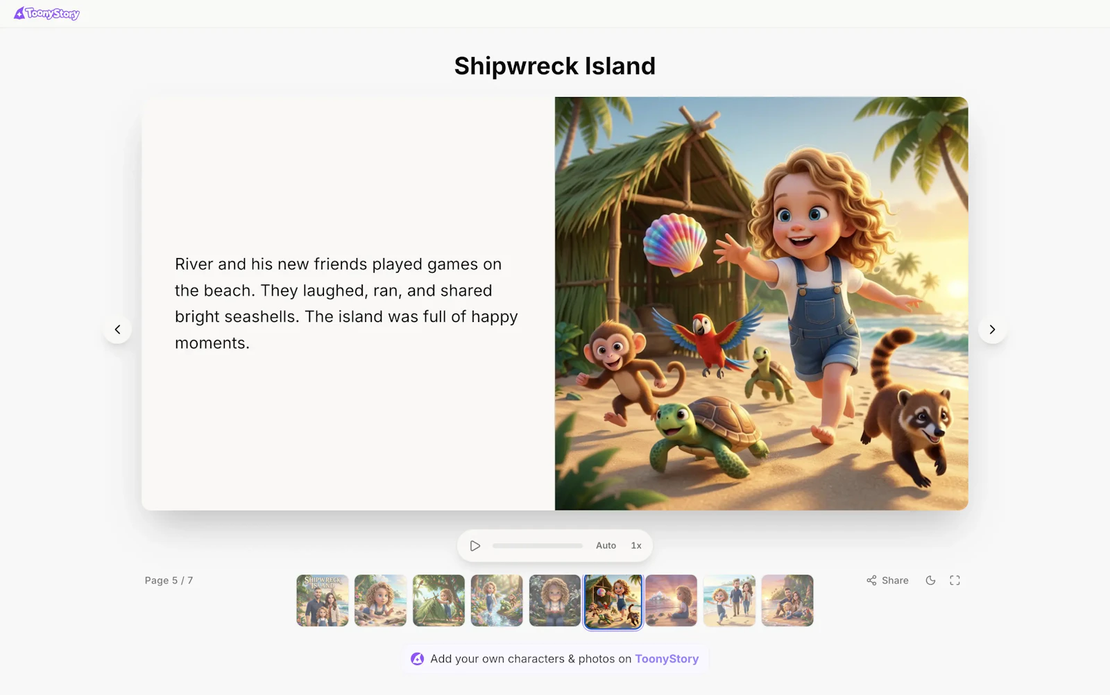 ToonyStory screenshot 5