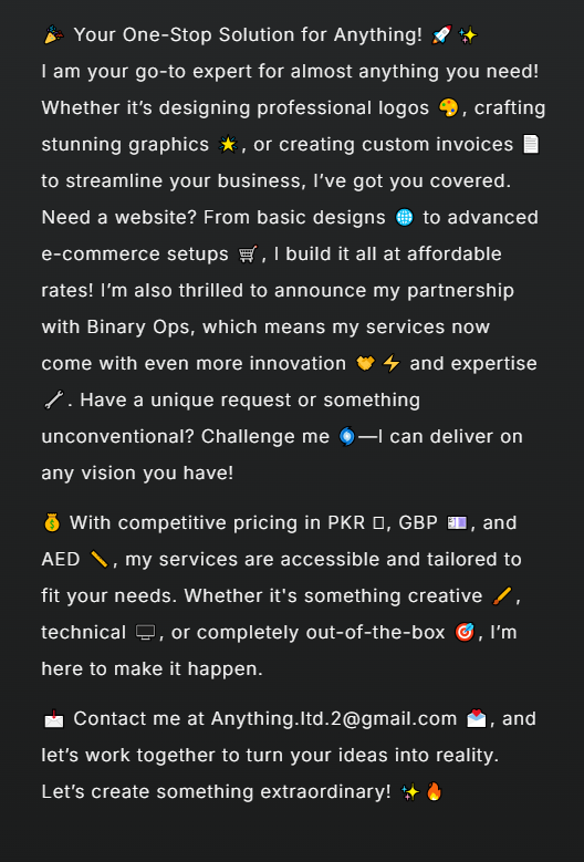 Anything LTD gallery image