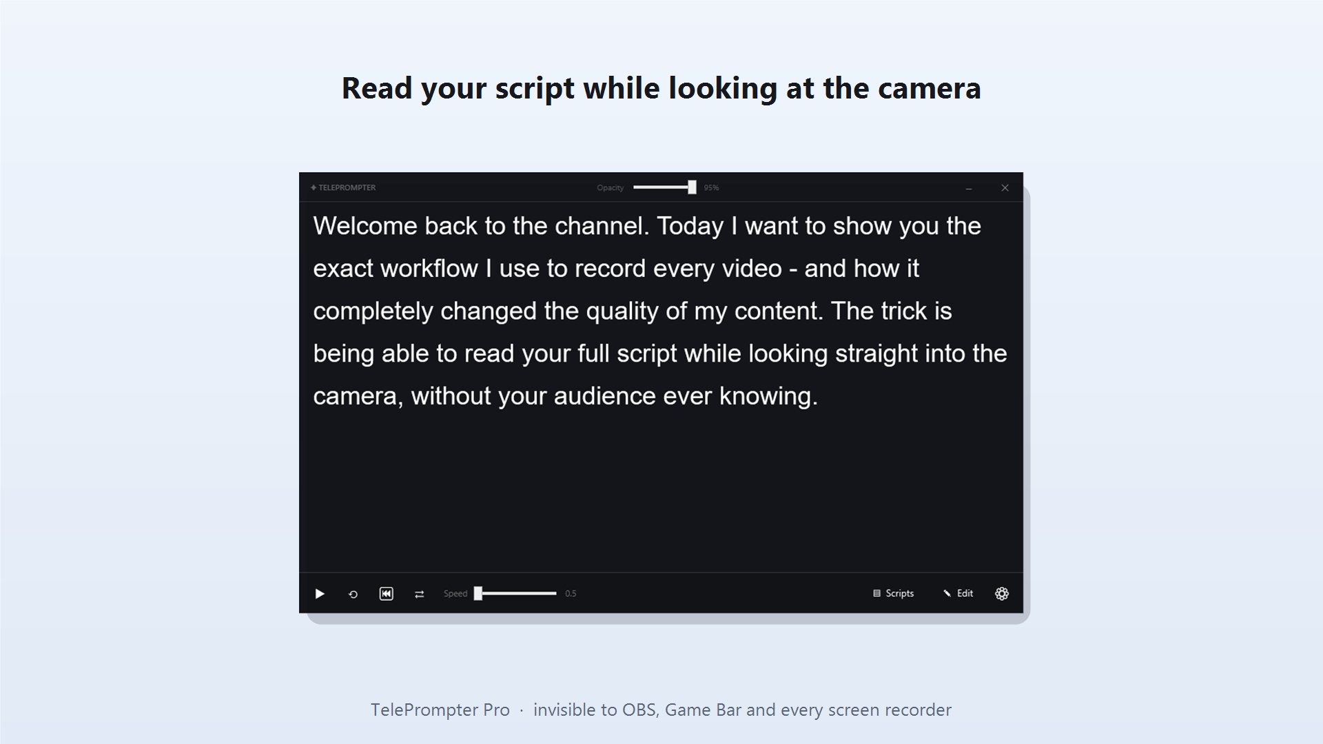 TelePrompter Pro for OBS gallery image