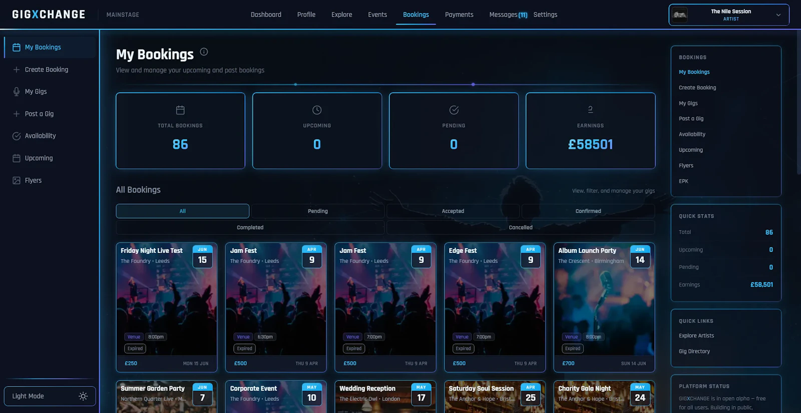 GigXchange screenshot 4