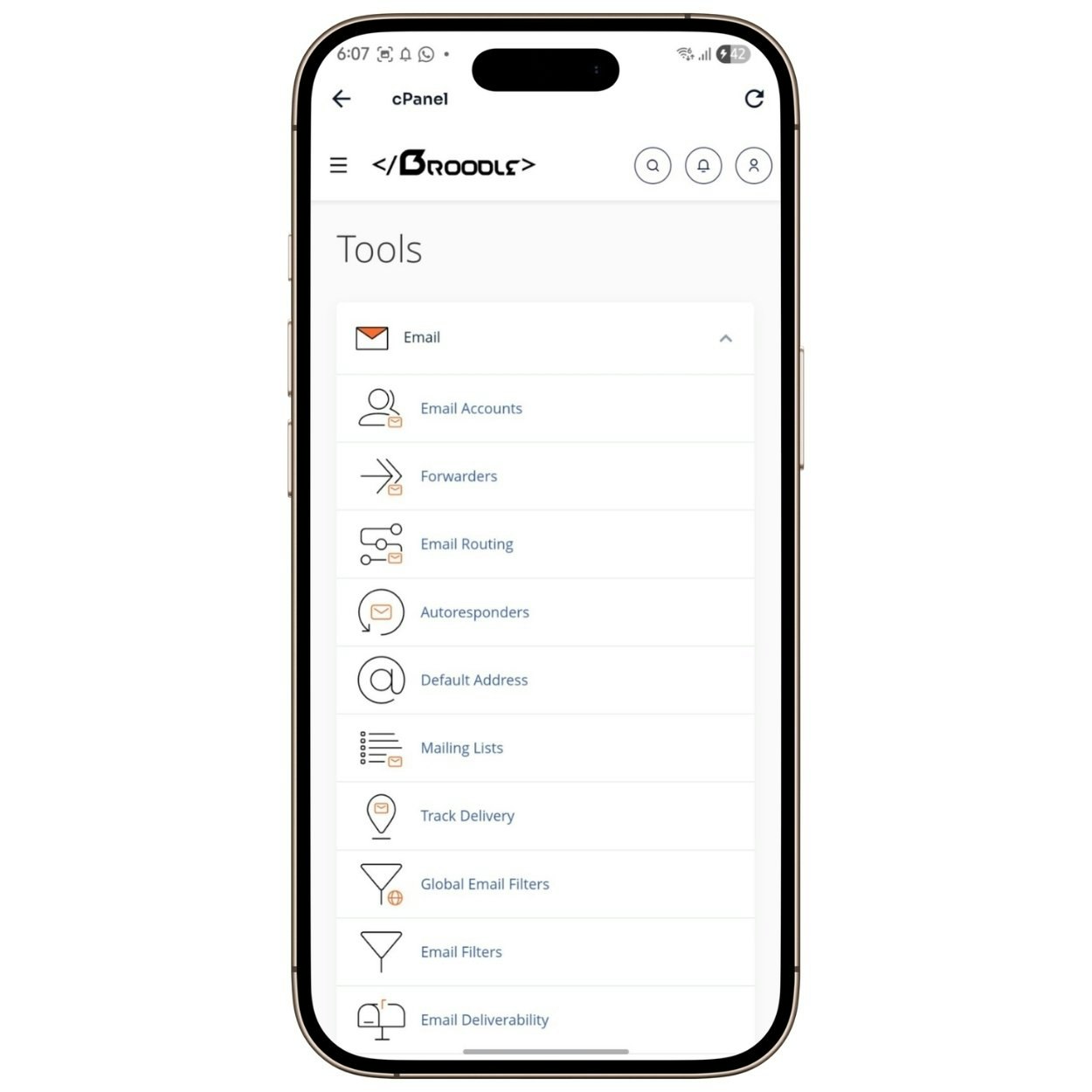 WHMCS Client Area App for Android & iOS gallery image