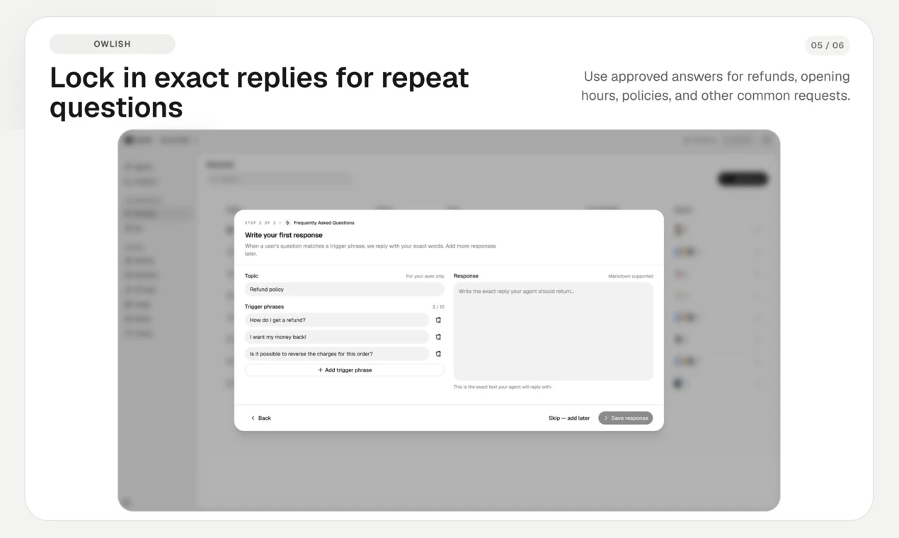 Owlish screenshot 5