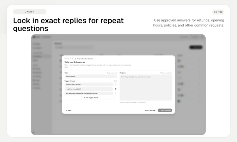 Owlish screenshot 5