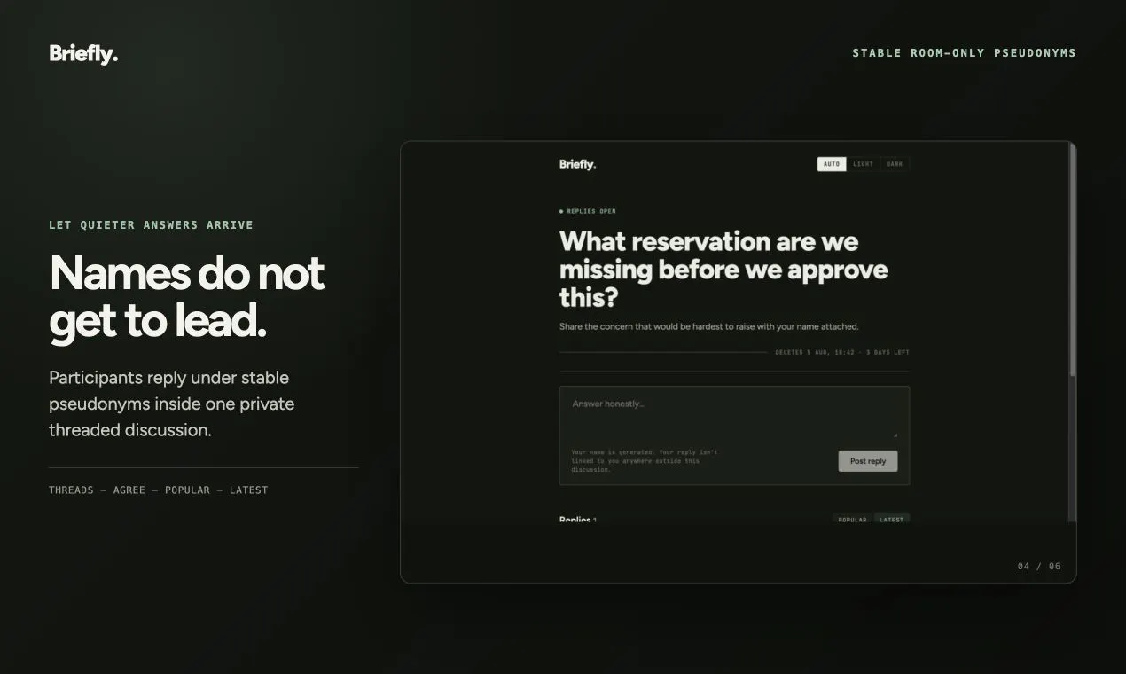 Briefly screenshot 3