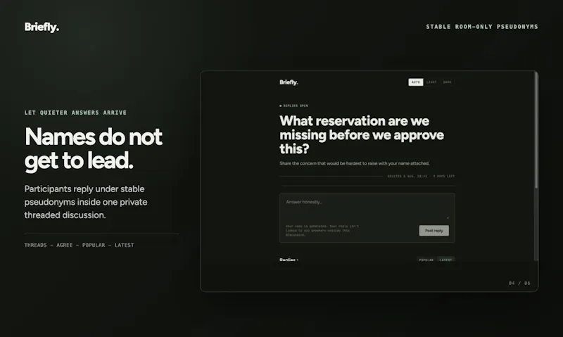 Briefly screenshot 3