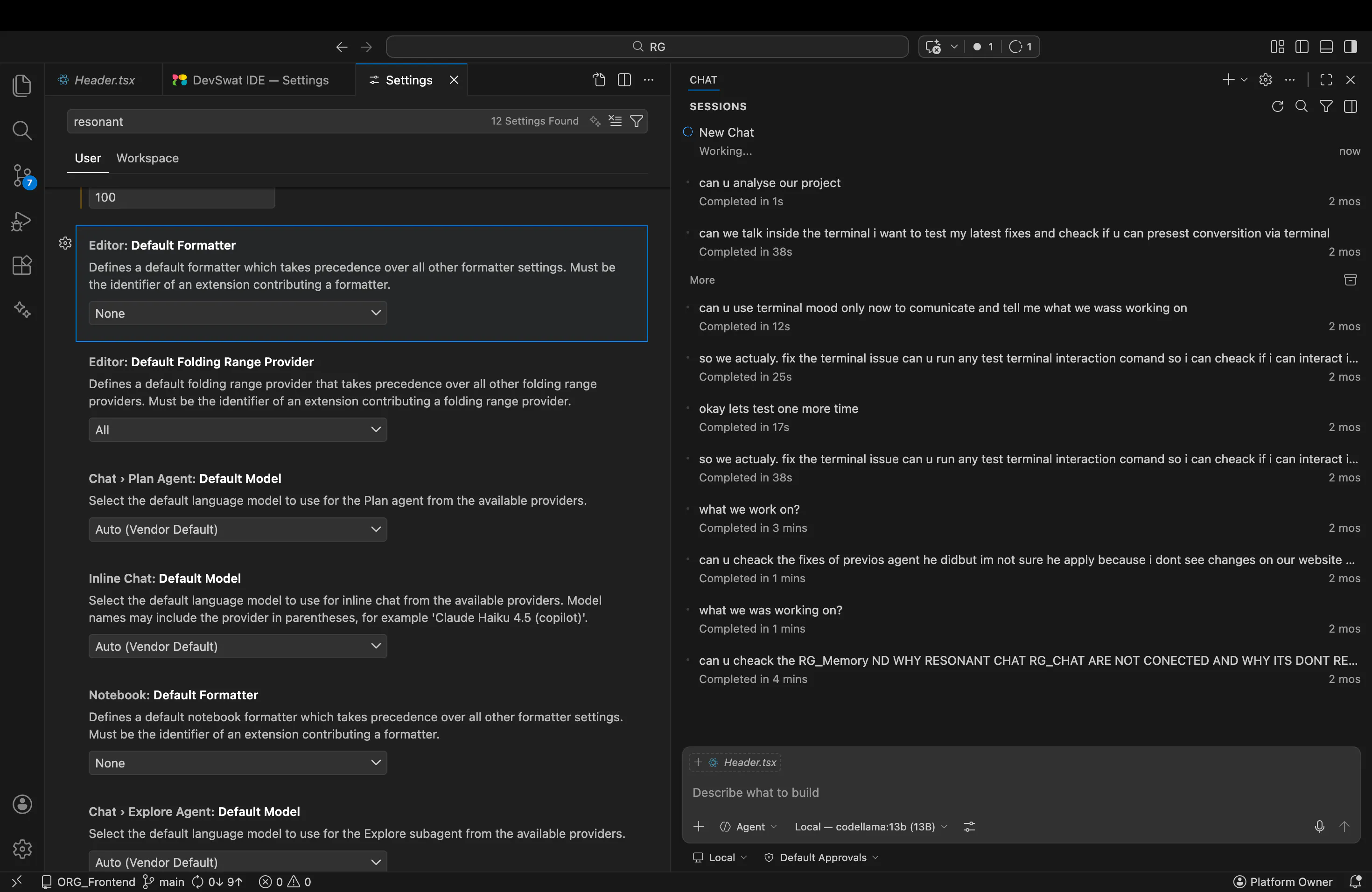 DevSwat IDE  gallery image