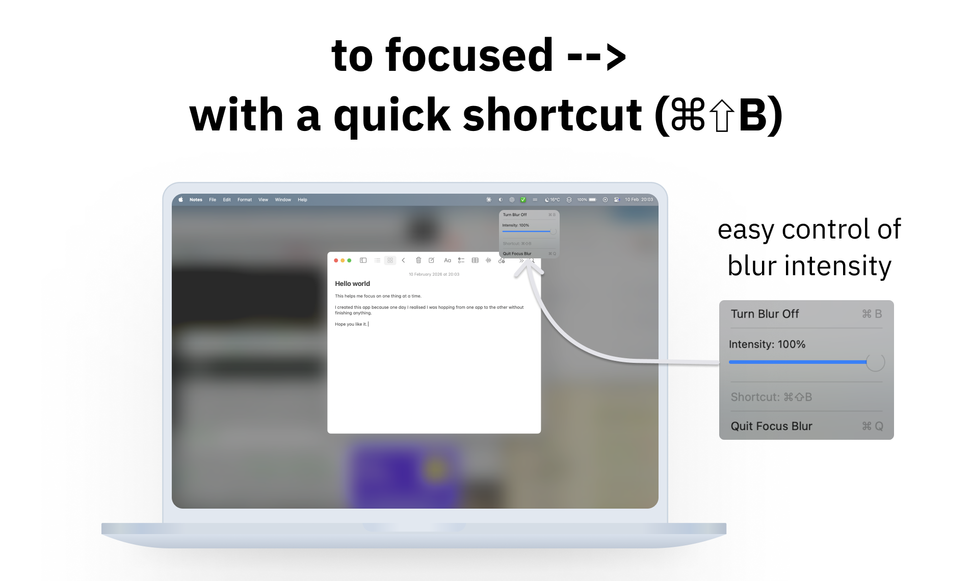Adhd focus blur gallery image