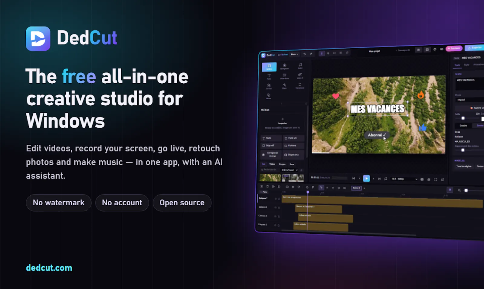DedCut screenshot 1