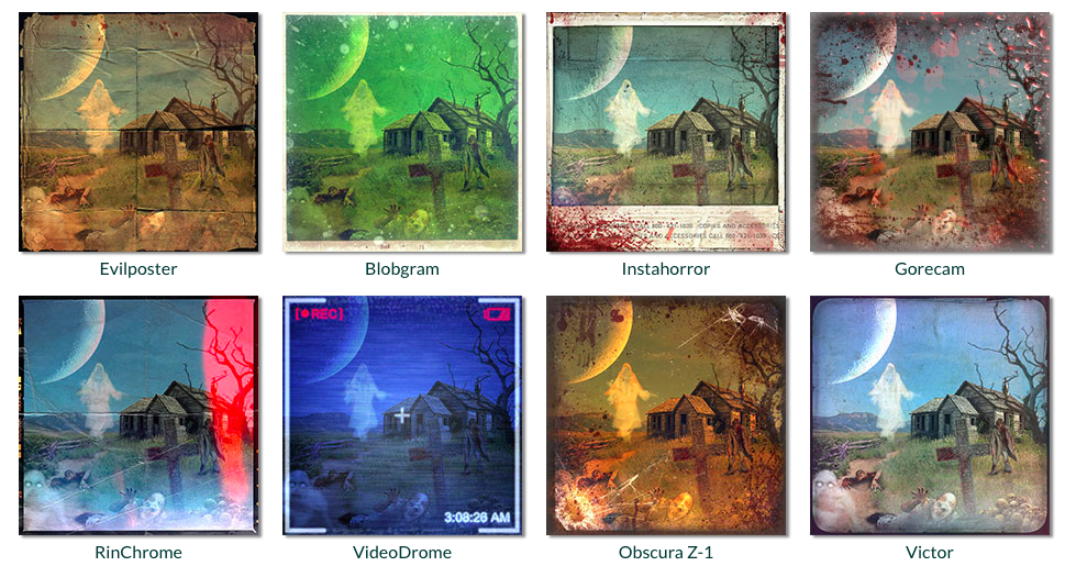 Scary Camera Effects Creepy and artistic photo manipulation, 20