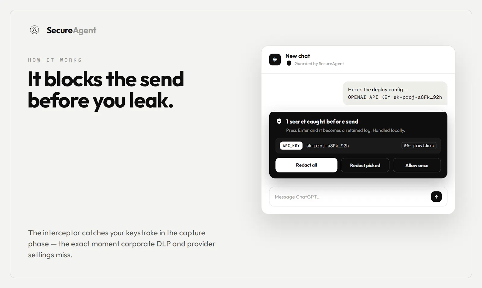 Secure Agent screenshot 2