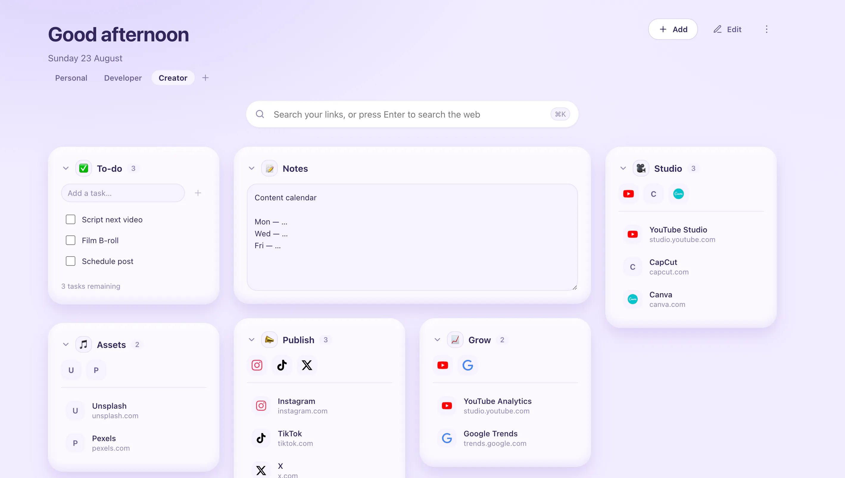 ARC Tab screenshot 4