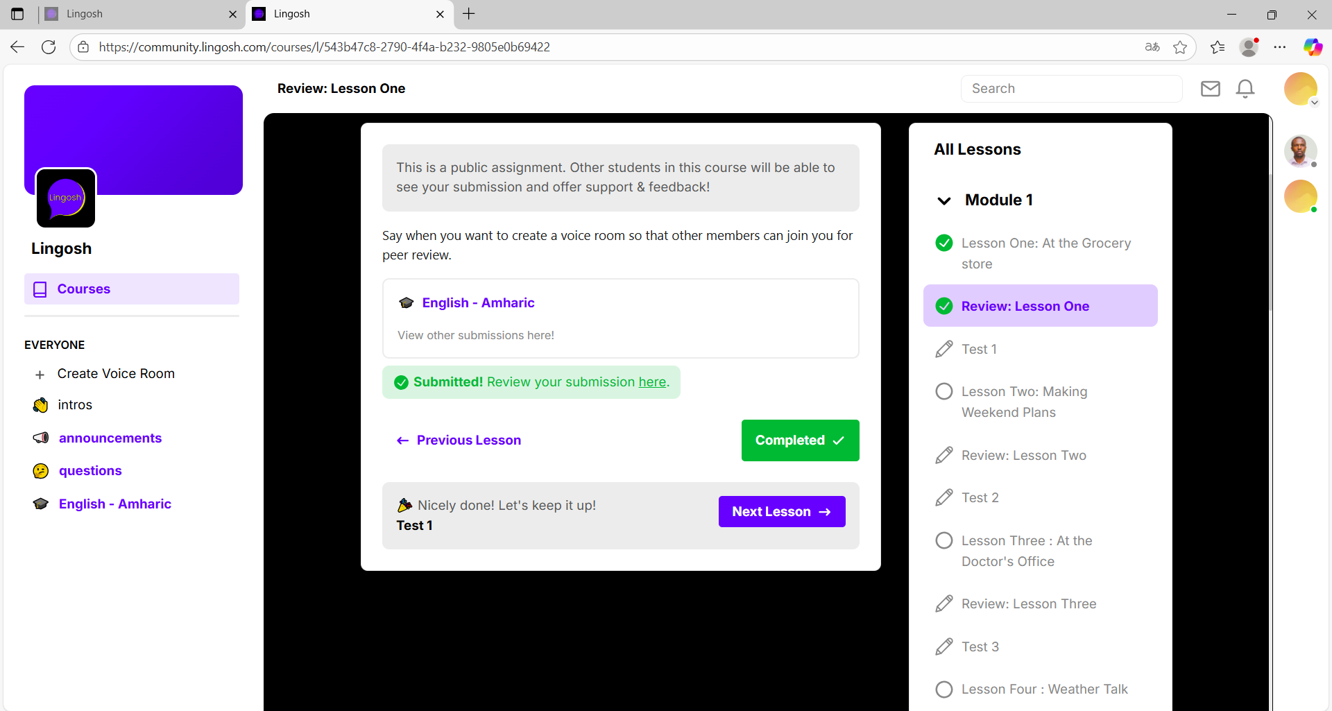 lingosh.com gallery image