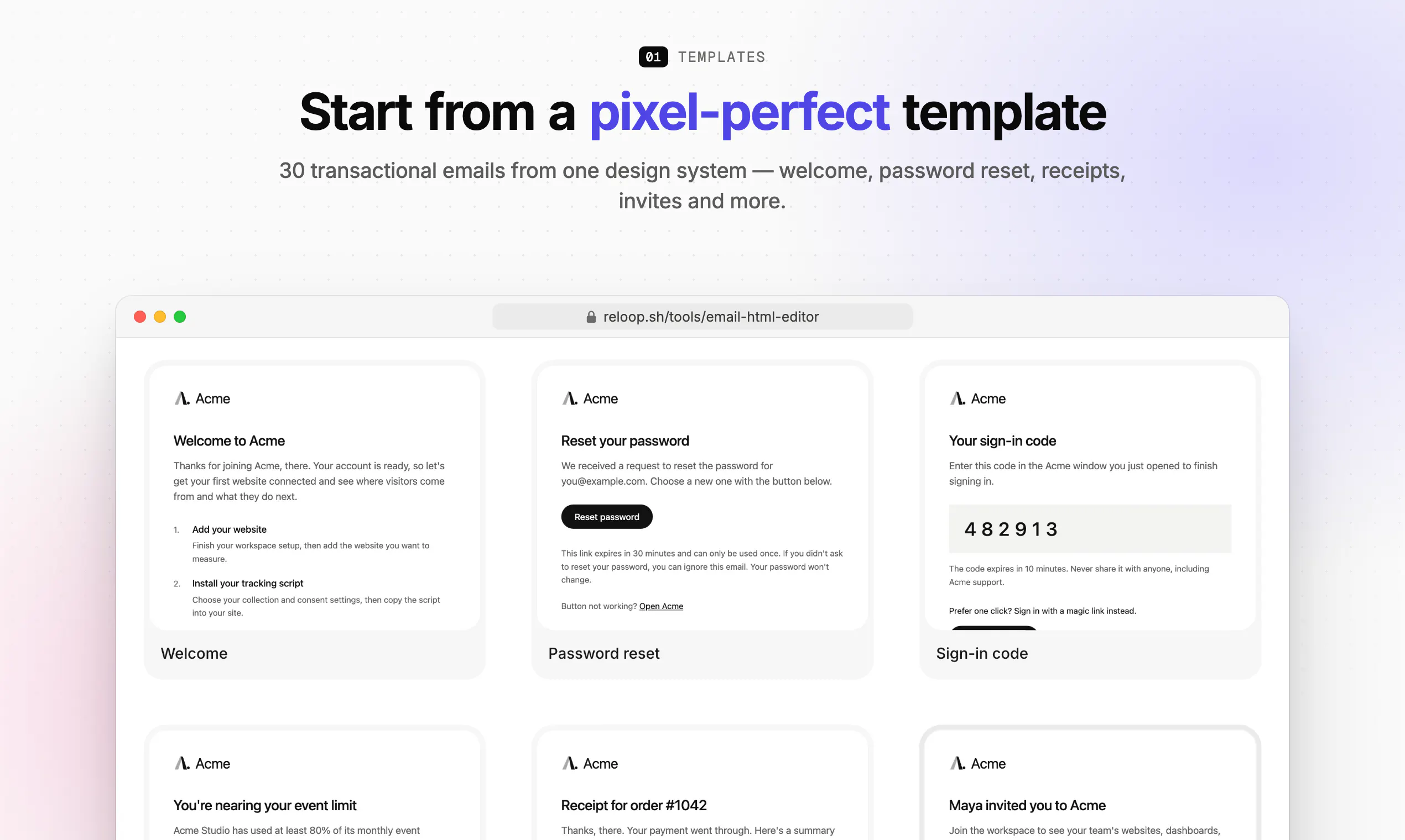 Email HTML Editor by Reloop gallery image