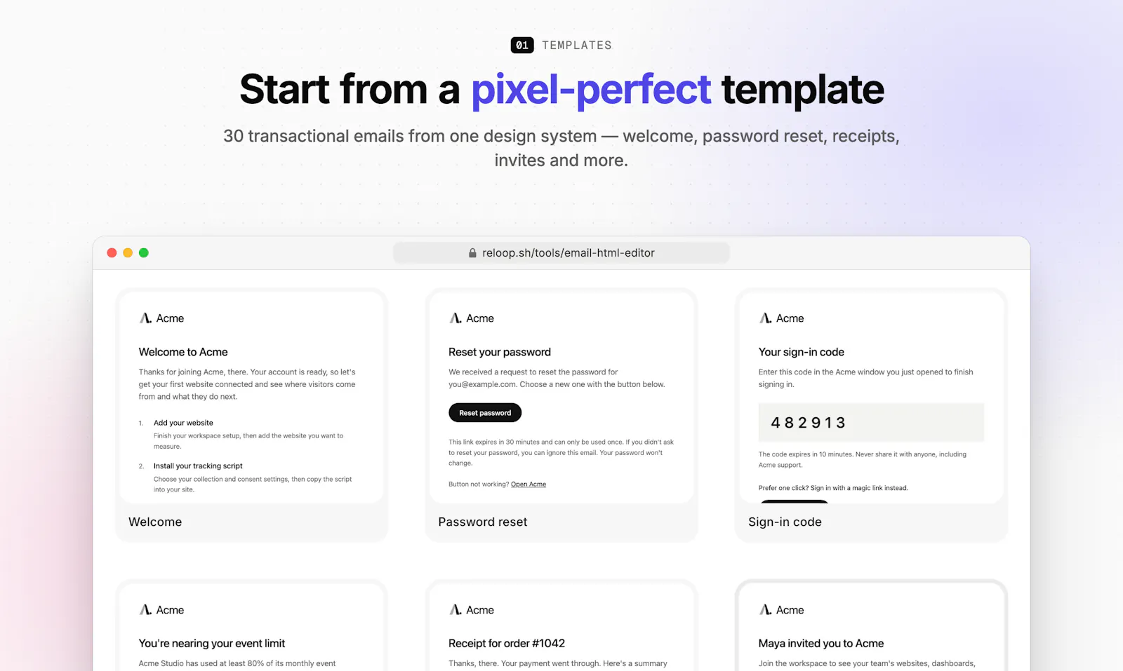 Email HTML Editor by Reloop screenshot 3