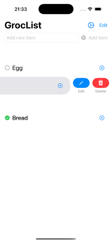 GrocList gallery image