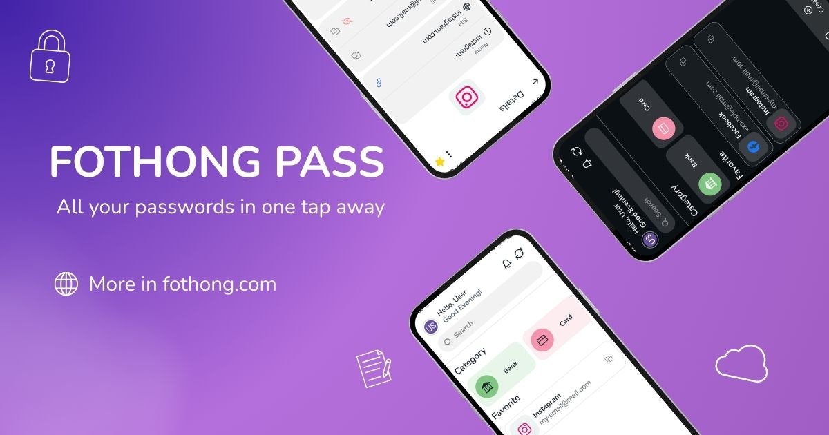 Fothong Pass | Secure Password Manager gallery image