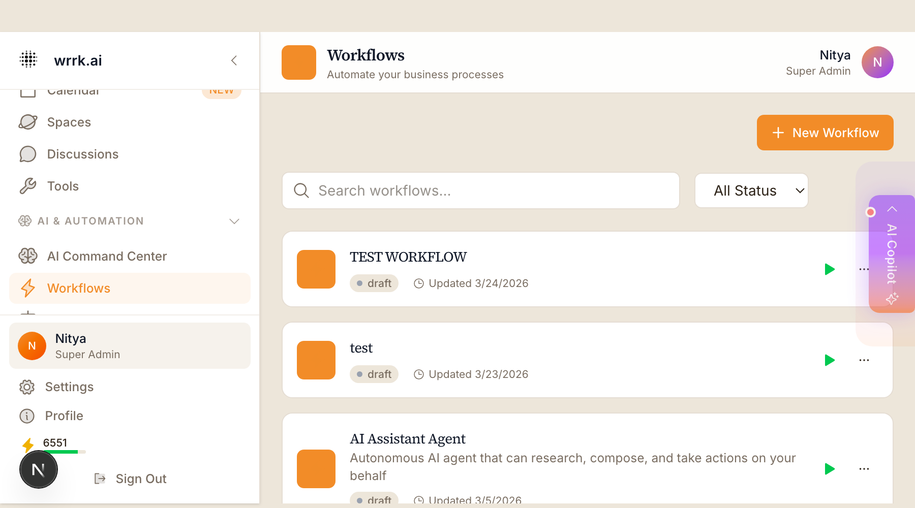 wrrk.ai gallery image